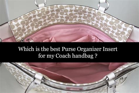 coach pocket organizer
